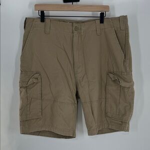 Nautica Tan Cargo Shorts Size 36 NWT